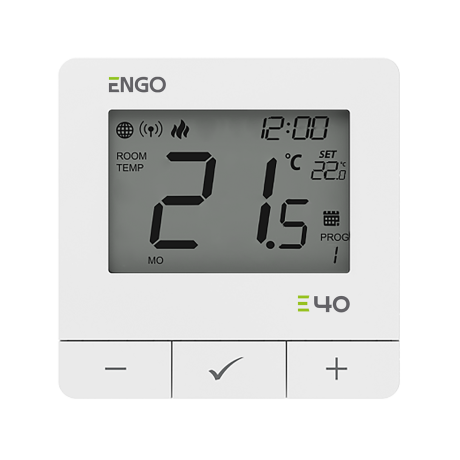 Engo E40-230W Wired Programmable Thermostat