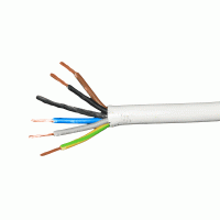 5-Core Flex (3185Y) 1mm White 