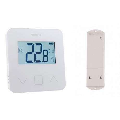 Watts Wireless Digital Thermostat with Single Channel Receiver