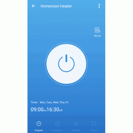 Optimum WiFi Enabled Immersion Heater Timer