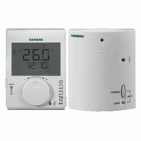 Siemens RDJ100-RF Easy-to-Use Wireless Programmable Thermostat