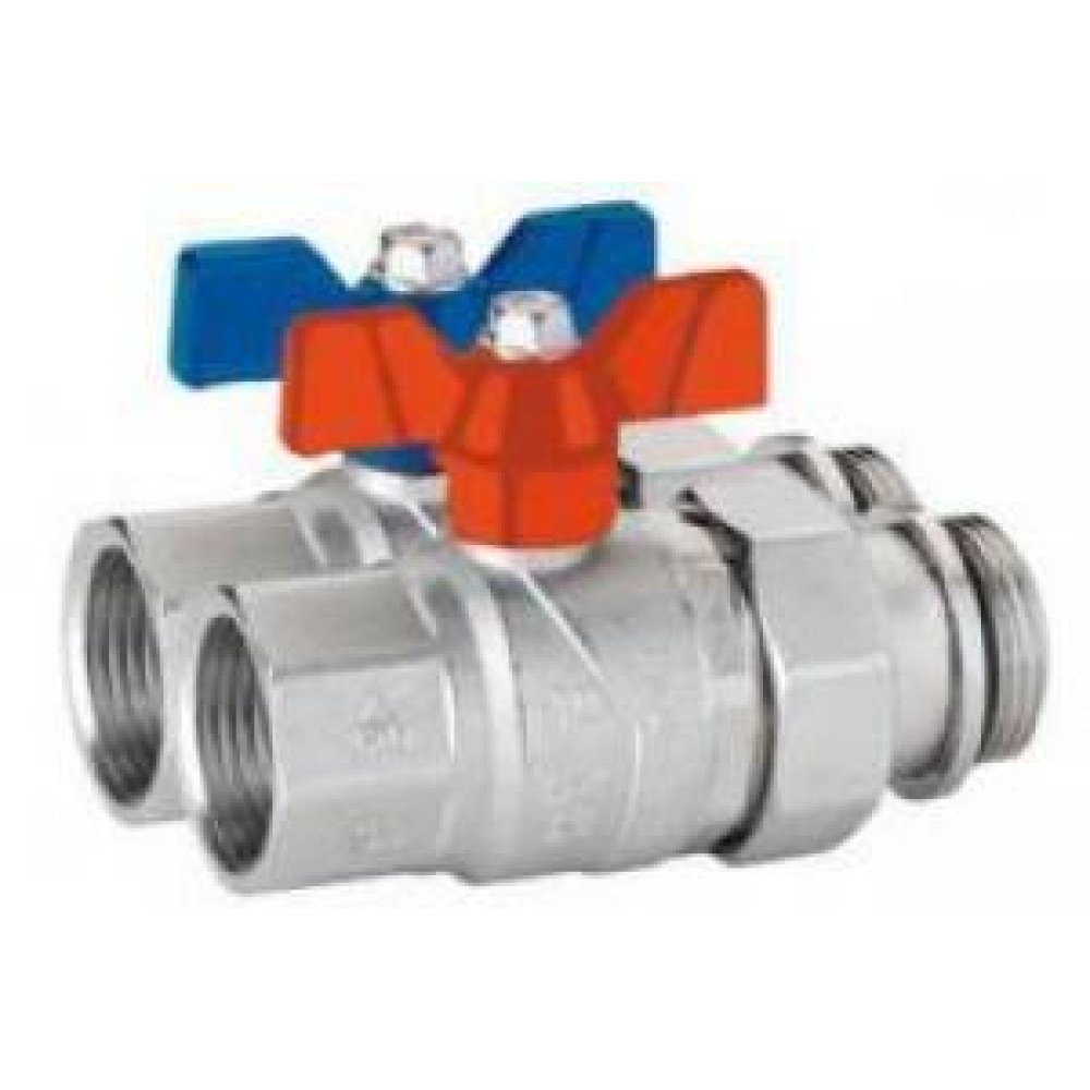 1" Isolating Ball Valves for Manifold (Pair) - Standard