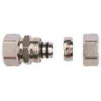 16x2mm Multilayer Pipe to 15mm Copper Coupler 