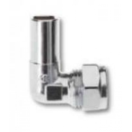 15mm Chrome Compression Elbow